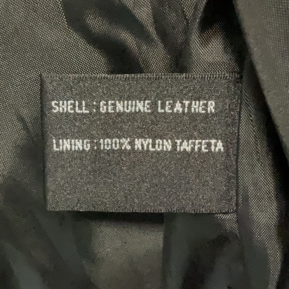 ALAMO UOMO men’s black leather vest size S - Picture 4 of 5